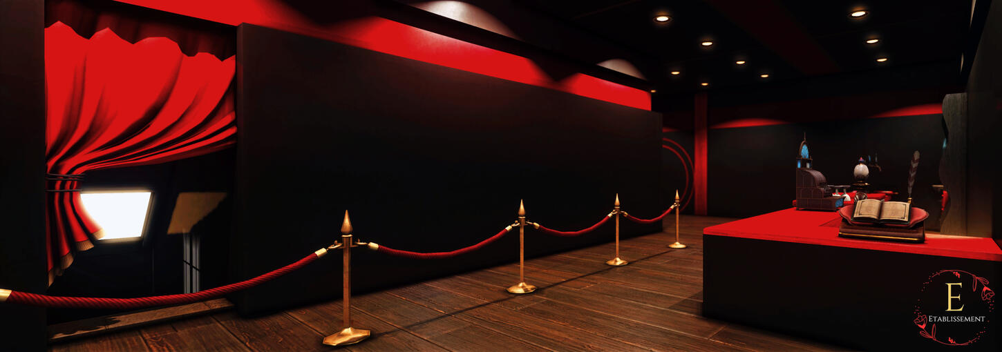 Eingangsbereich des Etablissements